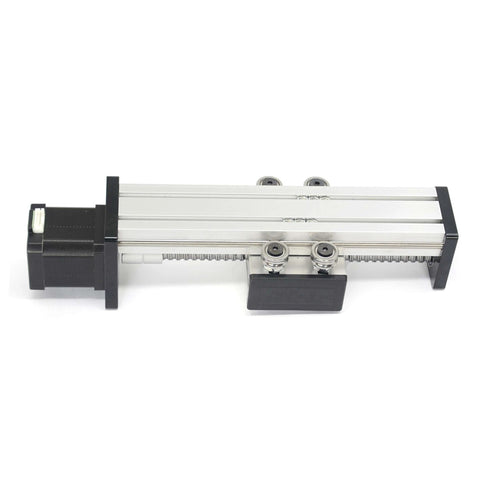 1pcs linear rail guide ballscrew sfu1605 with nema17 stepper motor, 100mm effective stroke length for diy cnc router parts x y z linear stage actuator
