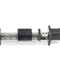 1pcs Linear Rail Guide Ballscrew SFU1605 with Square Linear Rails with NEMA17 Stepper Motor, 100mm Effective Stroke Length for DIY CNC