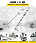 Ultra Smooth Linear Rail Kit For CNC And DIY Projects BestEquip 2 Pieces 20mm x 1000mm Linear Shafts with 4 Shaft Supports and 4 SC20UU Block Bearings for machinery.
