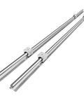Complete Two Pack Linear Rail Kit With Two 2000mm SBR16 Rails And Four Square Type Carriage Blocks For Ultra Smooth CNC Motion High Rigidity Steel