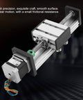 Linear Slide Ball Screw With Stepper Motor For Metal Construction 12mm Shaft Diameter And 100mm Stroke High Precision Linear Actuator