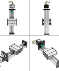 Linear Slide Ball Screw With Stepper Motor For Metal Construction 12mm Shaft Diameter And 100mm Stroke High Precision Linear Actuator