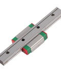LML12B Linear Slide Block With Retainer And Lubrication System, 12mm wide guide, for automatic equipment and CNC machinery, 100mm travel