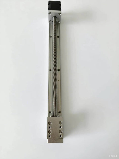 Linear stage actuator linear stage small slide guide cnc screw lead motion table motorized nema 14 stepper motor (250mm) front view