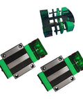 EGW25CA Linear Slider Bearing Kit with two flange slider blocks and two self-lubricating E2 oil boxes