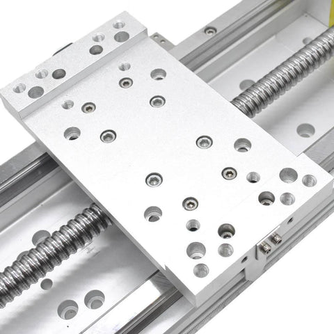 Heavy Duty Linear Stage Actuator 24Inch Ballscrew 1605 + HG15 Linear Rail Guide with Nema23 Motor Base for Z-Axis CNC