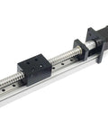 200mm Travel Linear Stage Actuator with SFU1605 Ball Screw and NEMA17 Stepper Motor, square linear rails for CNC router