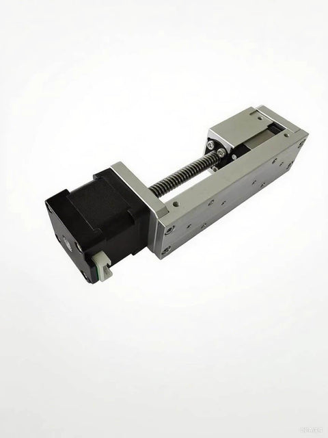 Linear Stage Actuator Linear Stage Small Slide Guide CNC Screw Lead Motion Table Motorized Nema 14 Stepper Motor (50MM), stainless steel