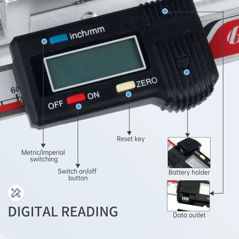 Linear Stage Actuator MBX80 Type Munual Linear Slide Table with Red Digital Scale, black digital display, 1605 Ballscrew with Locking Function