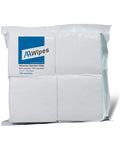 Lint Free 4x4 Wipes 1200 Pcs Cellulose Polyester Blend For Lab Pharma in sealed plastic packaging, front view