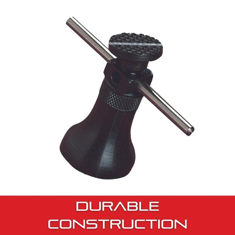 Little Giant Jack Screw from Starrett with durable construction for precise leveling, 1-1/2 to 2-1/4 inch adjustment, 1 inch base