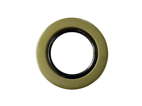 Trailer Hub And Wheel Bearing Kit For 1-1/4 Inch Axle With LM11949/10 And LM67048/10 Bearings Includes 03813TC Seals Dust Covers And Cotter Pins Two Sets For On The Road Trailer Repairs - close-up of single seal.
