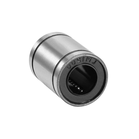 ✝️ Lm12uu linear ball bearings 12mm bore 21mm OD 30mm long for cnc machine 3d printer 4pcs, single bearing with silver finish