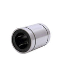 LM25UU Linear Ball Bearing 25x40x59mm, Set of 4 for CNC axis motion, anti-backlash setup, smooth linear travel in silver