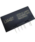 LED Flasher Relay Replacement For GM GMT800 10 Pin Turn Signal Module LM487 10383321 shown from side with pins visible