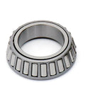 Close-up of LM67048 LM67010, ID 1.250" x OD 2.328" SET6 Tapered Roller Bearings, single bearing showing inner and outer parts.