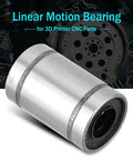 ✝️ 8pcs lm6uu linear ball bearings, 3d printer cnc parts, 6mm bore dia 12mm OD steel bearing for CNC machine engraving