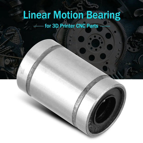 ✝️ 8pcs lm6uu linear ball bearings, 3d printer cnc parts, 6mm bore dia 12mm OD steel bearing for CNC machine engraving