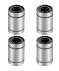 Experience smooth, repeatable linear motion with dual-seal LM6UU bearings, 6mm bore, 12mm OD, 4-pack for CNC routers and 3D printers.