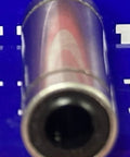 8mm Bearing/Bushing LM8LUU Linear Motion with rubber seals, close-up view showing cylindrical shape against a blue background.