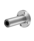 LM8UU Extra Long Round Flange Linear Ball Bearing Bushing 8mm Bore, 15mm Outer Diameter, 45mm Length, Sealed On Both Sides