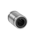 LM8UU Linear Ball Bearing 8mm Bore 15mm OD 24mm Length, front view, single bearing for CNC Machine 3D Printer, part of 4pcs pack