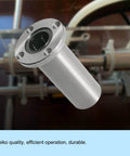 ✝️ Lmf25luu linear ball bearing round flange, ID 25mm, OD 40mm linear motion ball bearings sae52100 carbon steel, CNC use