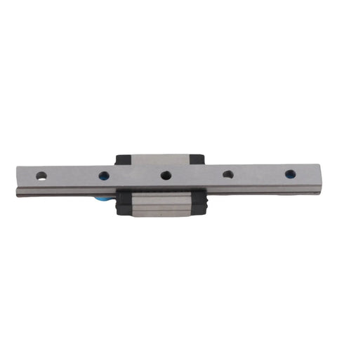 LML9B Miniature Linear Rail Guide With 9mm Width Slide Block Ball Retainer And Built In Lubrication System, front view