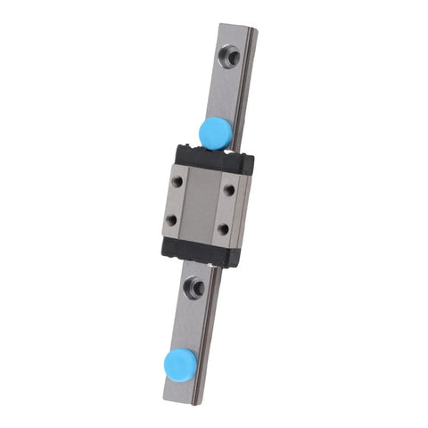 LML9B Miniature Linear Rail Guide with 9mm width slide block and built-in lubrication system for automatic equipment use