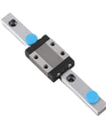 LML9B Miniature Linear Rail Guide With 9mm Width Slide Block Ball Retainer And Built In Lubrication System in close-up view