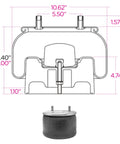 Load Boss 8709 Air Spring For Trailer Suspension diagram and product view