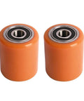 2 PCS Load Wheel Kit compatible with Big Joe E30 and EZ30 pallet jack models, replaces part 1115-133000-40, precision made load wheels