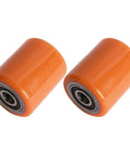 2 PCS Load Wheel Kit compatible with Big Joe E30 and EZ30 pallet jack models, replaces part 1115-133000-40, precision made load wheels.