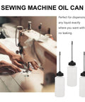 Long Mouth Nozzle Oil Bottles For Sewing Machines And Home Tools Three Pack Plastic Oiler Pots for precise lubricant dispensing