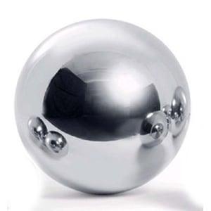 LOOSE 38mm Stainless Steel 304C Hollow Ball Mirror Finished Shiny - VXB Ball Bearings