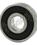 Lot 100 608-2RS Bearing With Groove Sealed 8x22x7 - VXB Ball Bearings