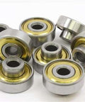 Lot of 8 Shielded Extended Bearing 1/4x22x7 Miniature - VXB Ball Bearings