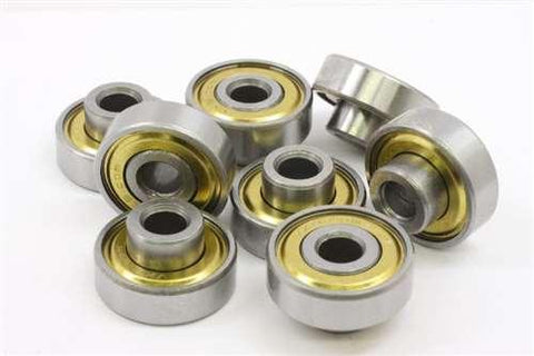 Lot of 8 Shielded Extended Bearing 1/4x22x7 Miniature - VXB Ball Bearings