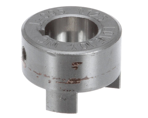 Lovejoy Coupling L095 One Eighth Inch For Jade Ovens 3032800000 OEM Replacement Part showing front view, durable steel construction