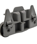 Side view of Set Of 4 Upgraded Lower Rack Dishwasher Wheels Replacement For W10195416, Compatible With Kitchenaid Whirlpool Maytag Kenmore