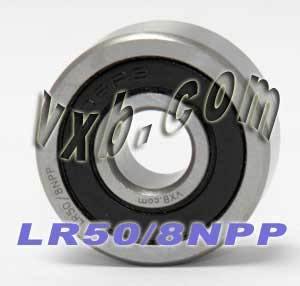 LR50/8NPP Track Roller 2 Rows Bearing 8x24x11 Sealed Track Bearings - VXB Ball Bearings