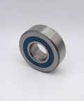 ✝️ LR5201NPPU Track Roller Ball Bearing 12x35x15.9 LR5201-2RS shown in side view, featuring durable rubber seal and metal build.