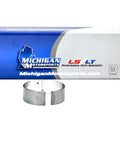 LS Rod Bearings SI Series Standard Size For LS Engines by Michigan Motorsports in front of branded box