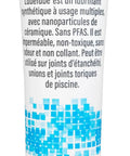 Back view of LubeTube 4oz - Multipurpose Synthetic Grease for Pool Equipment, Plumbing Fixtures, RV Toilets, Marine Systems, Machinery & Household Use - PFAS-Free, Food-Grade, Ceramic-Enhanced - Made in USA