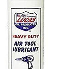 Bottle of Air Tool Lubricant 16 Oz Pack Of 8 For Extended Tool Life, Water Dispersion, Blowout Resistance by Lucas Oil