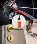 Extend Door Lock Hinge Lubricant 60ml Grease and Penetrating Oil for bikes, door locks, sewing machines visible