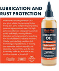Multi-Use Lubricating Penetrant Oil 4oz for Home Auto and Industrial Jobs with Deep Penetration to Free Stuck Parts, Prevent Rust
