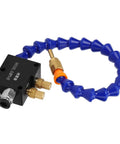 Lubrication Spray System For Milling Machines S-BPV-03 High Efficiency Coolant Sprayer, flexible blue nozzle, compact design