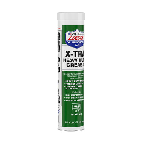 Lucas Oil 14.5 Ounce 10301 Heavy Duty Grease, 14.5 oz, Green canister front view
