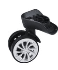 360 Degree Swivel Replacement Wheels For Luggage And Suitcases, Size 3.1 By 3.5 By 2.2 Inch, Universal Draw Bar Box Accessory